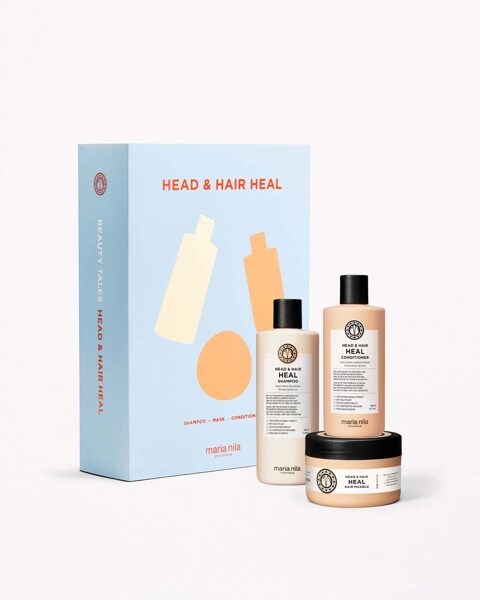 MARIA NILA KALĖDINIS RINKINYS "HEAD & HAIR HEAL BEAUTY BOX"